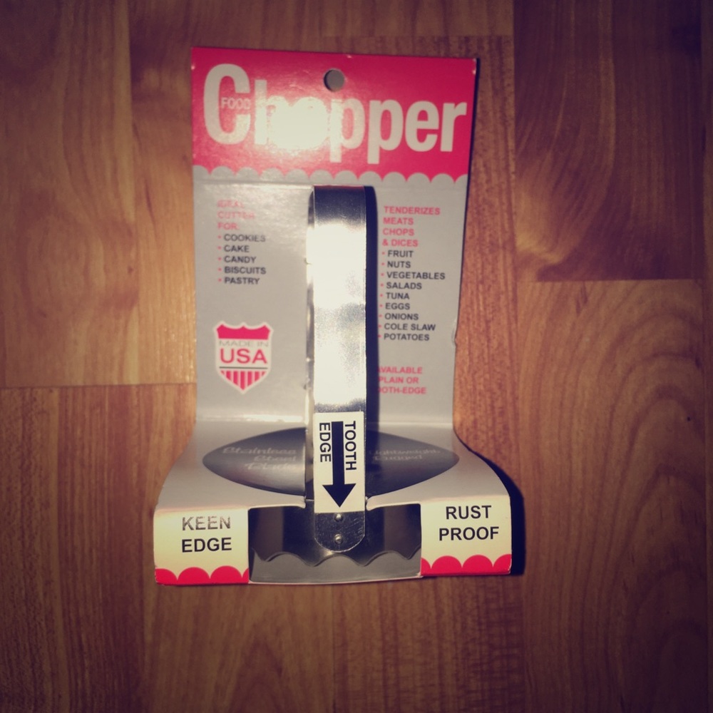 NWT FOOD CHOPPER